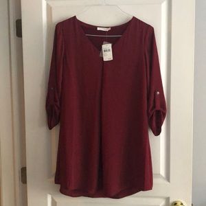 Lush 3/4 Sleeve Dress